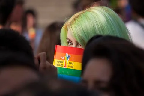 Sofia Pride 2017 Foto stock