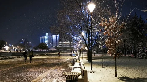 Sofia Snow 18 Stock Footage 122277014