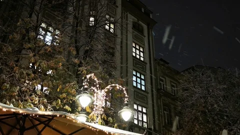 Sofia Snow 22 Building Stock Footage 122275915