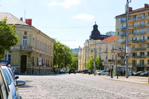 Sofia street, Bulgaria 2 Foto stock