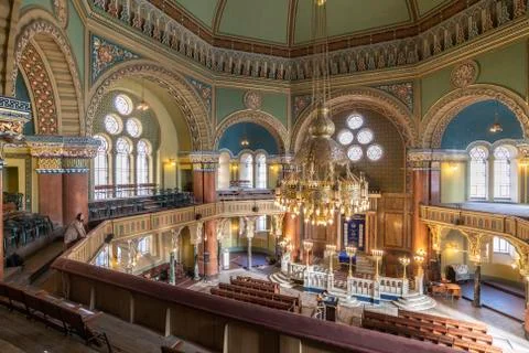Sofia Synagogue during the corona virus Stock Photos