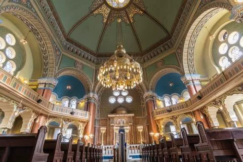Sofia Synagogue during the corona virus Stock Photos