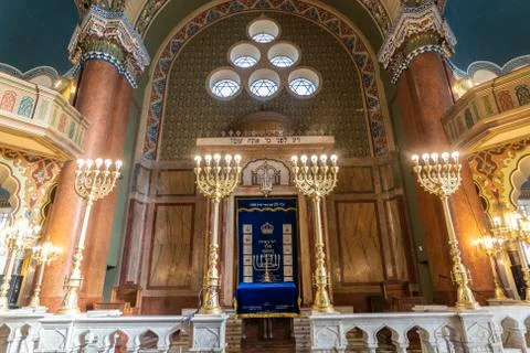 Sofia Synagogue during the corona virus Stock Photos