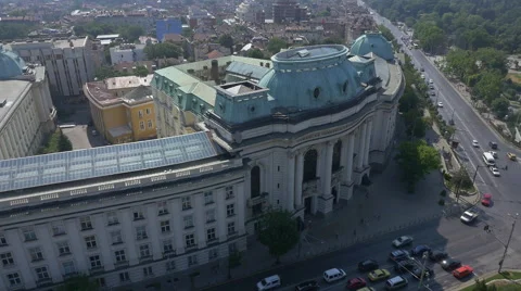 Sofia viewed from above Stock Footage 53422232