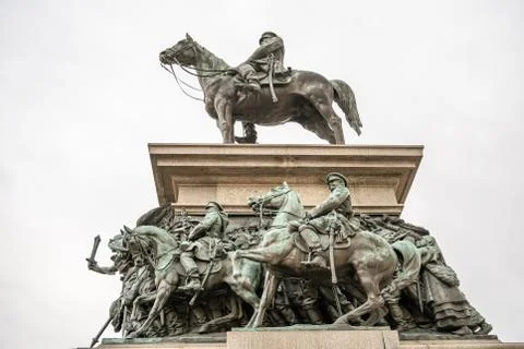 Sofie - March 5, 2020: Monument to the Tsar Liberator Stock Photos
