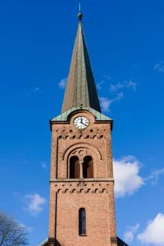 Sofienberg Church is located at Sofienberg in Oslo, Norway and is designed by Stock Photos