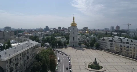 Sofievskaya Square Stock Footage 78071385