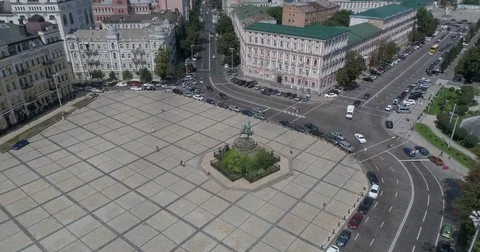 Sofievskaya Square Stock Footage 78071441