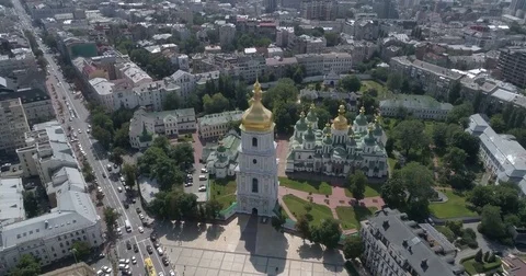 Sofievskaya Square Stock Footage