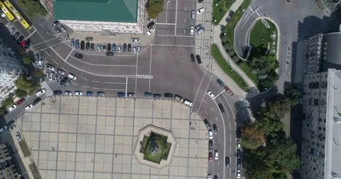 Sofievskaya Square Stock Footage 78071647