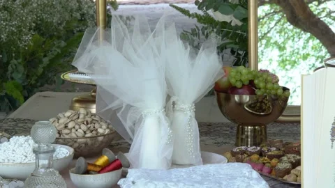 Sofreh aghd Stock Footage 191289101