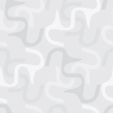 Soft 3D seamless pattern in white and gray colors Stock Illustration