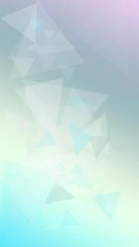 A soft abstract backdrop made of translucent triangles blending mint green .. 스톡 일러스트