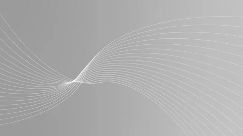 Soft abstract background with flowing lines on a smooth clean and modern an.. Stock-Footage 337082252