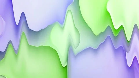 Soft abstract background with flowing wavy layers creating a calm modern de.. Stock Footage 336873319