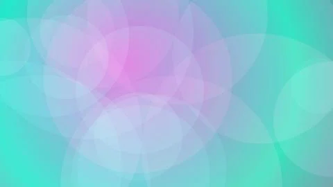 Soft Abstract Background with Overlapping Colorful Translucent Circles in P.. Иллюстрация
