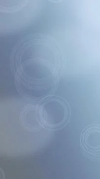 Soft abstract background with overlapping light-blue circular line shapes, .. Stock Illustration
