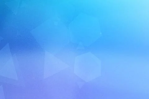 Soft abstract background with translucent polygon shapes over a smooth blue.. Ilustração Stock