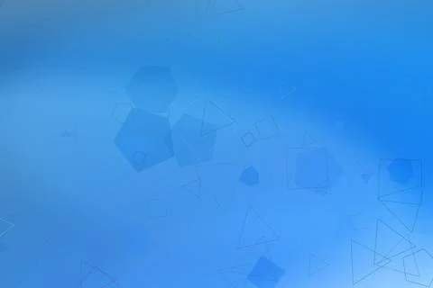 Soft abstract blue backdrop with subtle polygonal shapes and gradients, ide.. 스톡 일러스트