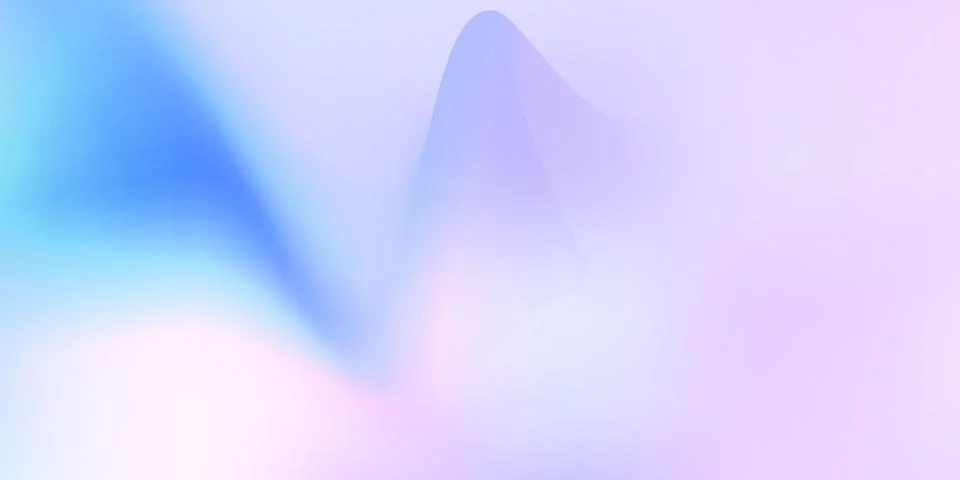 Soft Abstract Blue Gradient Background with Smooth Pastel Glow Blend 스톡 일러스트
