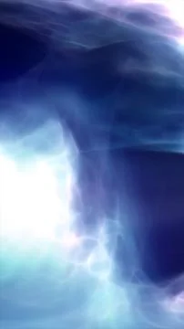 Soft abstract blue plasma texture with luminous waves, glowing gradients, a.. Stock-Illustration