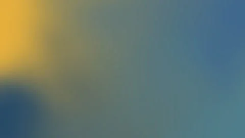 Soft abstract blurred background. Gradient blending cool blues and warm golden Stock Footage 320644350