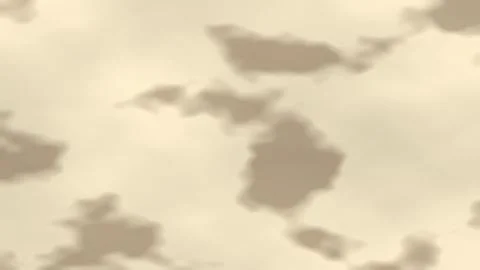 Soft abstract cloud shapes on light beige background illustration Stock Illustration
