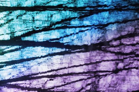 Soft abstract color gradient defocused background,  defocused water surface w Foto stock