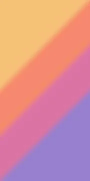A soft abstract diagonal gradient blends warm pastel yellow, peach, pink, a.. Stock Illustration