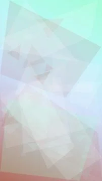 A soft abstract field of translucent triangular polygons in light blue and .. Illustrazione stock