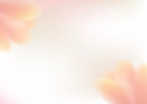 Soft abstract floral frame background for spring Stock Illustration