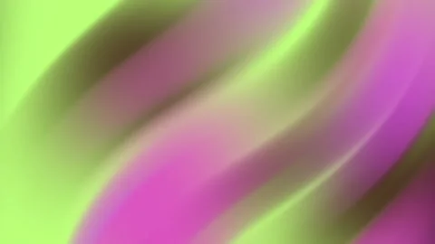 Soft Abstract Flow – Pink &amp; Green Organic Gradient Stock Footage 310642093