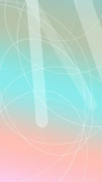 Soft abstract geometric background with flowing white curves and clean shap.. Stock Illustration