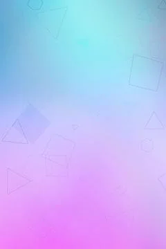 Soft abstract geometric background with subtle squares and triangles over a.. イラスト素材