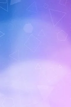 Soft abstract geometric background with subtle outlined shapes over a smoot.. Ilustração Stock
