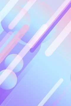 A soft abstract gradient backdrop with pastel purple and blue stripes and c.. Stock Illustration