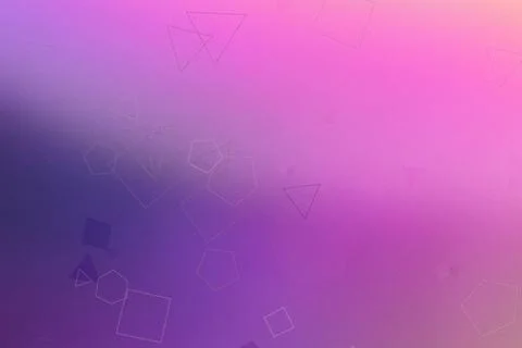 Soft abstract gradient backdrop in pink and purple tones with subtle geomet.. Stock Illustration