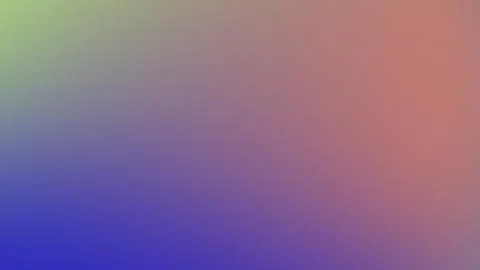 Soft abstract gradient background combines green blue purple and coral tones Stock Illustration