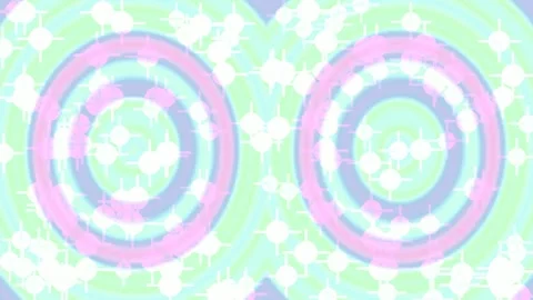 Soft Abstract Gradient Background of Overlapping Pastel Circles Pattern Stock Footage 339789215