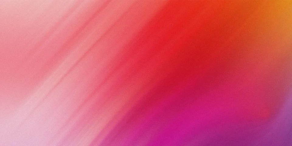 Soft abstract gradient background with pink and orange bokeh light effect Ilustración de archivo