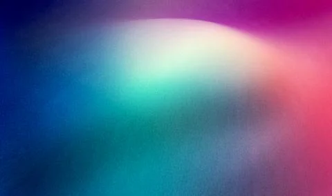 Soft Abstract Gradient Background With Turquoise Blue and Pink Hazy Texture.. Stock Illustration