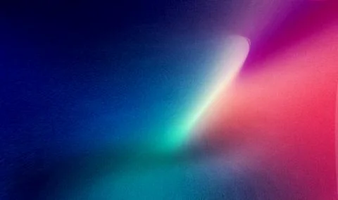 Soft Abstract Gradient Background With Turquoise Blue and Pink Hazy Texture.. Stock Illustration