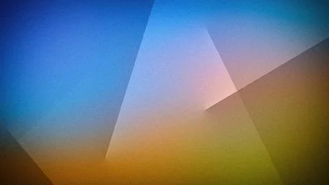 A soft abstract gradient blending blue, orange, and pink hues with a grainy.. Stock-Illustration