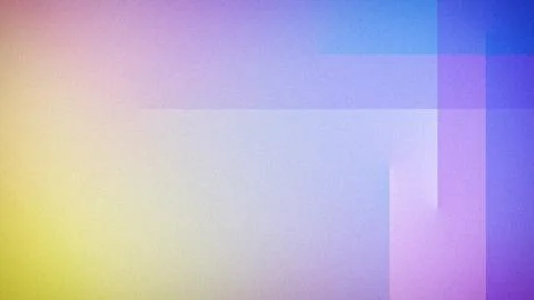 A soft abstract gradient blending yellow, pink, purple, and blue hues with .. Stockillustratie