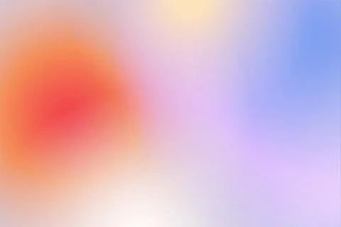 Soft Abstract Gradient Pastel Background Vector Stock Illustration