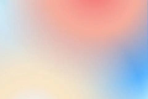 Soft Abstract Gradient Pastel Background Vector Stock Illustration