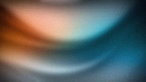 A soft abstract gradient with warm orange, teal, and gray hues blending smo.. 스톡 일러스트