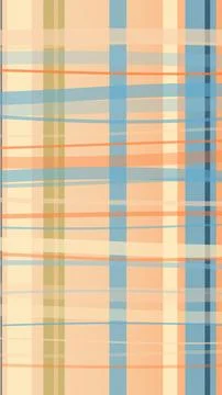 Soft abstract grid pattern in peach and blue tones with subtle texture line.. Illustrazione stock