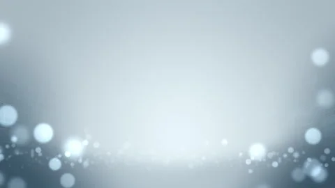 Soft Abstract Light Particles Floating in Minimal Grey Background – 4K Loop Stock Footage 329036887