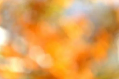 Soft Abstract Orange Bokeh Background – Warm Defocused Light Texture Stock Photos